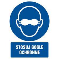 Stosuj gogle ochronne