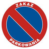 Zakaz parkowania