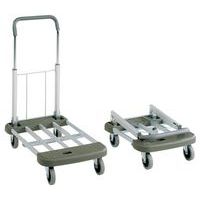 Wózki platformowe ze stali nierdzewnej i aluminium