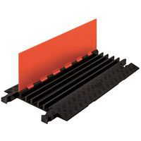 Przejście kablowe Guard Dog®, 5 kanałów, czarny/pomarańczowy, 50 x 91 x 5 cm