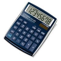 Kalkulator biurowy CITIZEN CDC-80 BLWB, 8-cyfrowy, 135x105mm, niebieski