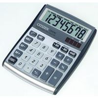 Kalkulator biurowy CITIZEN CDC-80 WB, 8-cyfrowy, 135x105mm, szary