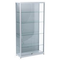 Szklane gabloty produktowe Manutan Expert, 197,2 x 100 x 40 cm