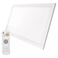Plafoniera LED RIVI, prostokątna, 25 W, ściemnialna z regulacją CCT