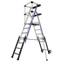 Regulowane podesty aluminiowe Sherpascopic Tubesca-Comabi