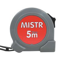 Miara zwijana TOPTRADE, „MAJSTER”, pojedyncza blokada, 19 mm x 5 m