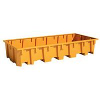 Plastikowa wanna ociekowa Manutan, pojemność 1650 l