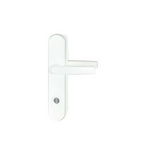 Okucie aluminiowe bezpieczne R111, klamka/klamka bez zakładki wkładki, PZ.92, TB3