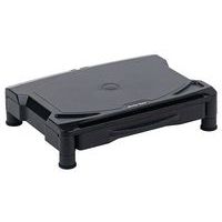 Podstawa pod monitor z półką, nośność 18 kg - Manutan Expert