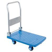 Wózek platformowy ze składanym uchwytem Manutan Expert Board, do 200 kg