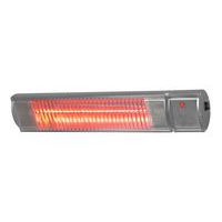 Zewnętrzny promiennik podczerwieni Eurom Golden 1800 Comfort RC, 1800 W