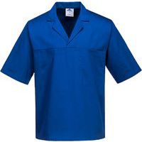 Bluza piekarza z krótkimi rękawami, jasnoniebieski