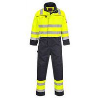 Kombinezon ostrzegawczy Multi-Norm, niebieski/żółty