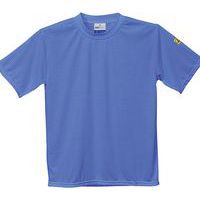 T-shirt antyelektrostatyczny ESD, niebieski