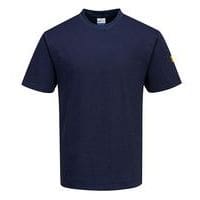 T-shirt antyelektrostatyczny ESD, ciemno niebieski