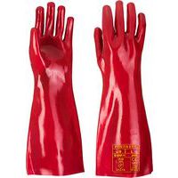 Rękawice PCV, czerwony