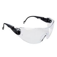 Regulowane okulary ochronne, przezroczysty