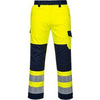 Spodnie ostrzegawcze Modaflame, niebieski/żółty