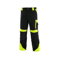 Spodnie CXS SIRIUS BRIGHTON, męskie, skrócony wariant 170-176cm, kolor czarno-żółty