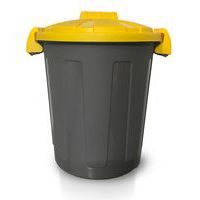 Plastikowe kontenery Carlson na odpady segregowane, pojemność 25 l