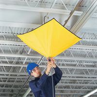 System odprowadzania wody wyciekającej z dachów - kształt parasola