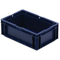 Plastikowe pojemniki transportowe z możliwością sztaplowania PP Manutan Expert
