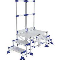 Pomosty modułowe Meca z balustradą Tubesca-Comabi, 1 poręcz