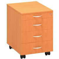 Kontenery mobilne Alfa 500, 60 x 44,3 x 60 cm