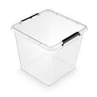 Pojemnik do przechowywania ORPLAST Simple box, 36l, transparentny