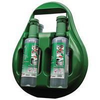Podstawa na dwie butelki płynu do przemywania oczu, 500 ml Manutan