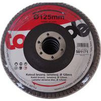 TOPTRADE tarcza ścierna, lamelkowa, 115 x 22,2 x 2 mm