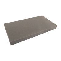 TOPTRADE blat wymienny, litex extra, 250 x 130 x 20 mm