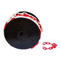 TOPTRADE łańcuch plastikowy, na szpuli, 3 mm x 50 m