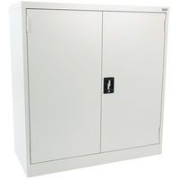 Niska metalowa szafka warsztatowa Manutan Expert, 106 x 100 x 45 cm