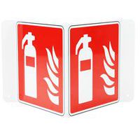 Stoły przeciwpożarowe Manutan Expert - Gaśnica, aluminiowa
