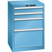 Szafki warsztatowe Lista z szufladami, 4 lub 5 szuflad, 564x572x800