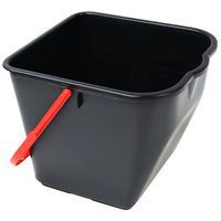 Plastikowe wiaderka Manutan Expert z dzióbkiem, 15 l