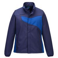 Damska kurtka softshell PW2 (2L), niebieski/jasnoniebieski