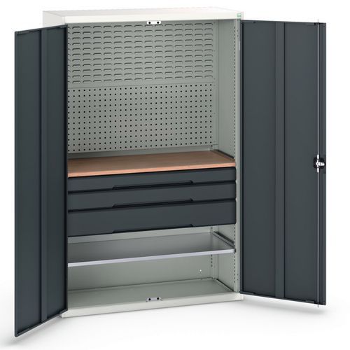 Szafki warsztatowe Bott Verso z szufladami, szerokość 130 cm