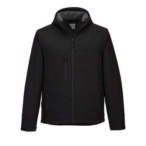 Softshell (3L) KX3 z kapturem, czarny