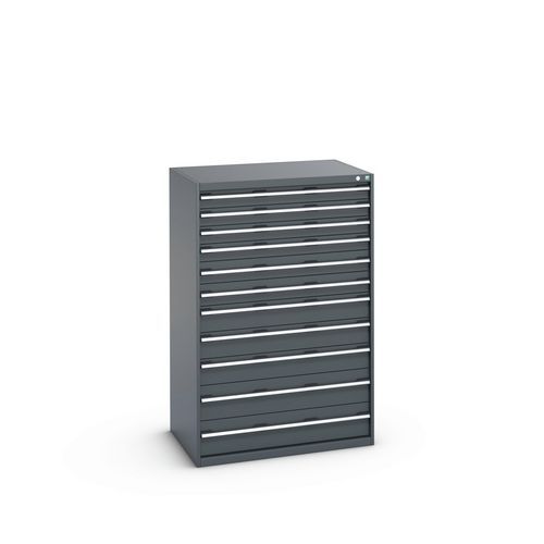 Szafki warsztatowe z szufladami Bott Cubio 200, 160 x 105 x 65-75 cm, 11 szuflad