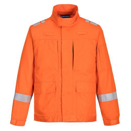 Lekka bluza trudnopalna Bizflame Plus, pomarańczowy