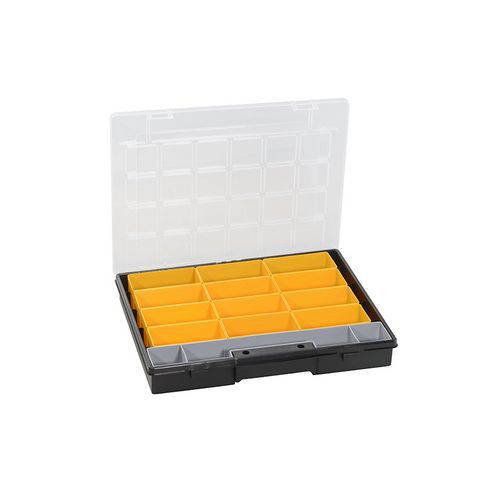 Organizer plastikowy EuroPlus Flex, 15 przegródek, 5,5 x 37 x 29,5 cm