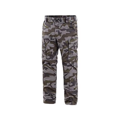 Spodnie CXS CAMO, męskie, kamuflaż, z odpinanymi nogawkami