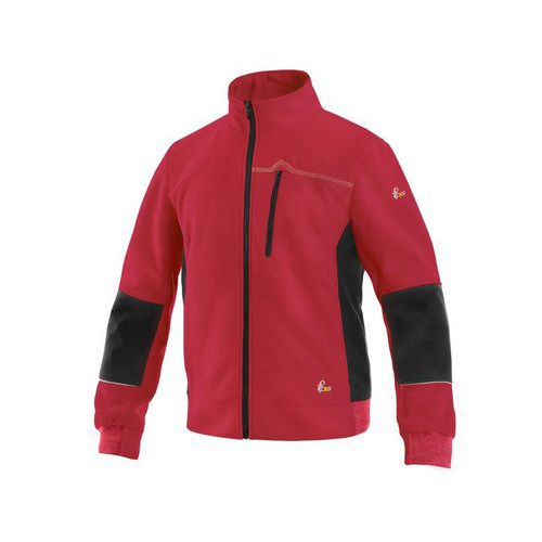 Bluza CXS TEXAS, męska, czerwono-czarna