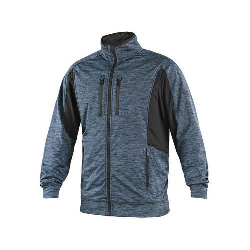 Bluza CXS LEONIS męska, niebiesko-czarna
