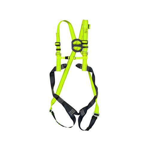 Szelki bezpieczeństwa P-30, czarno-żółte (Hi-vis), rozmiar 2XL
