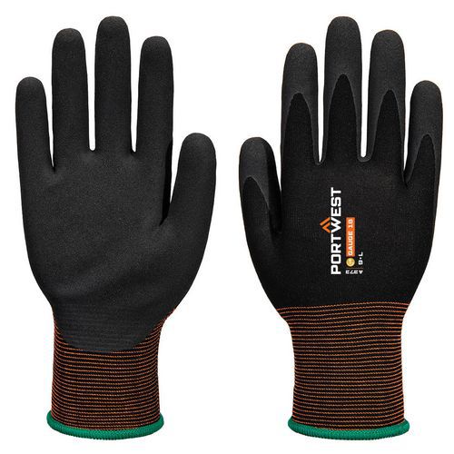 Rękawice GP Grip 18 Lateks piaskowany, czarny