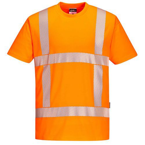 T-Shirt ostrzegawczy RWS, pomarańczowy