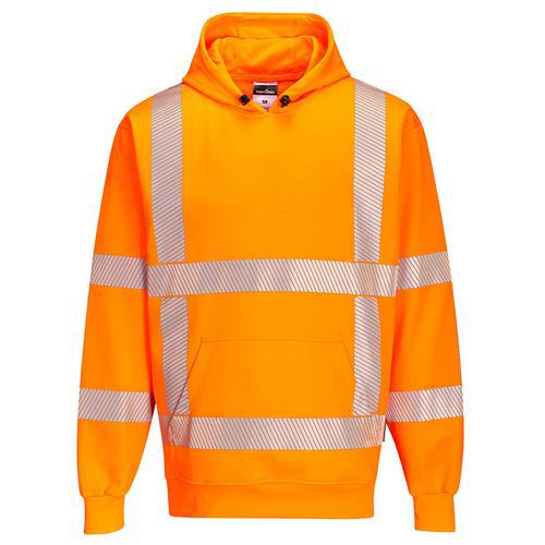 Bluza ostrzegawcza z kapturem RWS, pomarańczowy